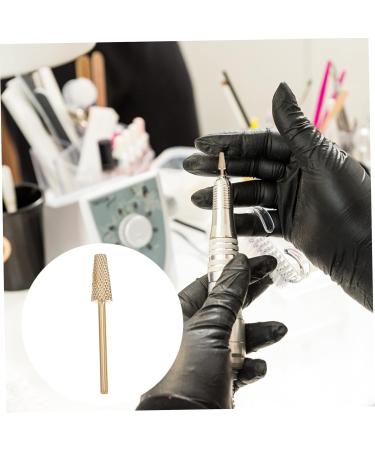 DOITOOL Nail Polisher Nail Art Self Hair Cutting Band Nail Drill Tool Drill Bit for Metal Nail Polishing Shape Tools Electric Nail File Pedicure Tools Power Tools Set Plastic Artificial 4x0.5cm Golden - Buy Online on GoSupps.com