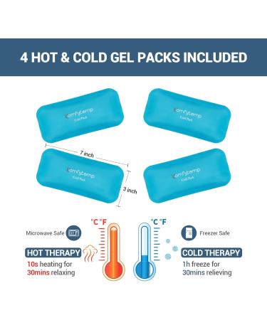 Comfytemp Face Ice Pack for TMJ Relief | Adjustable Head Wrap with Reusable Gel Packs for Wisdom Teeth Recovery and Facial Pain Relief - Buy Online on GoSupps.com