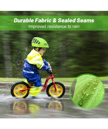 AOOGON Waterproof Bicycle Helmet Rain Cover - Reflective Durable & Universal Fit for All Helmets - Buy Online on GoSupps.com