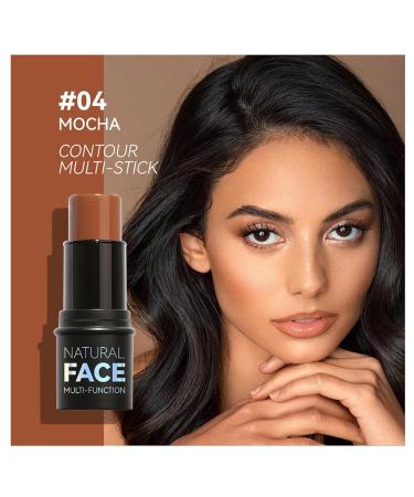Professional Matte Bronzer Stick - Waterproof Cream Contour for Easy Makeup Application | #4 Medium 30g - Buy Online on GoSupps.com