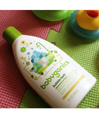 BabyGanics Chamomile Verbena Bubble Bath - 9 fl oz (266 ml) - Buy Online on GoSupps.com