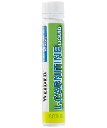 Weider Supplement L-Carnitine Liquid 1 800 mg Citrus 500 ml 38536