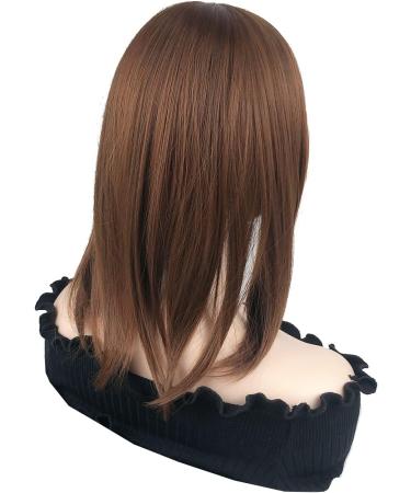 35cm Free Part Silk Base Head Forehead Wiglet with Bangs - Light Brown - Buy Online on GoSupps.com