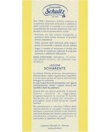 Schultz - Camomile Hair Lightening Lotion 200 ml pack of 4  - Buy Online on GoSupps.com