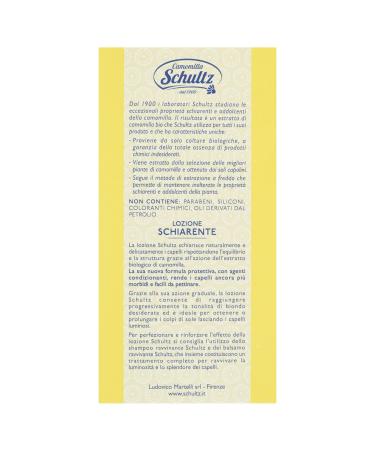 Schultz Camomilla Hair Lightener 200ml - Best International Shipping & SEO Optimized - Buy Online on GoSupps.com