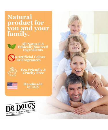 Dr. Doug's Magnesium Balm for Muscle & Nerve Relief 2 oz Twist-Up Stick | Organic Peppermint & Lavender Scent | Topical Magnesium Cream for Legs Arms & Chest | Non-Greasy Organic & All-Natural 2 Ounce (Pack of 1) - Buy Online on GoSupps.com