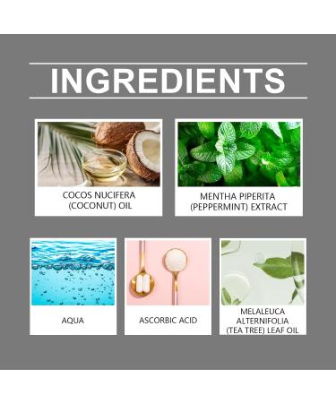  Generisch Coconut Mouthwash 60ml Teeth Rinse with Coconut Oil for Fresh Brightening Breath (3) - Buy Online on GoSupps.com