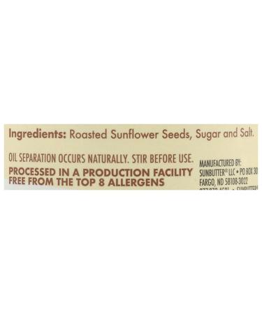Sunbutter Natural Crunch Sunbutter 16 oz - Delicious and Nutritious Spread - Buy Online on GoSupps.com