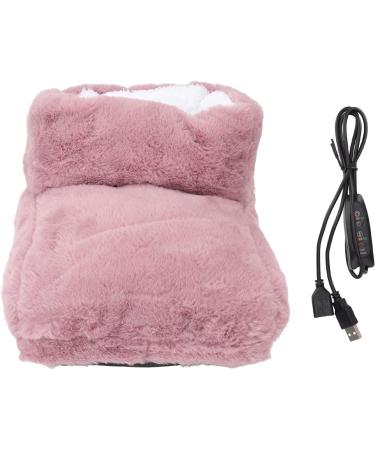 Shop 9.8 x 11.8 x 9.8 Inch Pink Electrically Heated Foot Warmers - USB Fleece Comfort & Warmth for Home Use - Buy Online on GoSupps.com