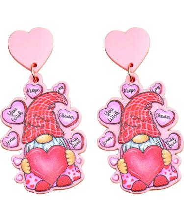 Feyley Gnome Earrings for Women | Christmas Halloween & Valentine's Day Jewelry Gift - Buy Online on GoSupps.com