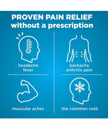 Amazon Basic Care Ibuprofen 200mg - 200 Coated Tablets - Buy Online on GoSupps.com