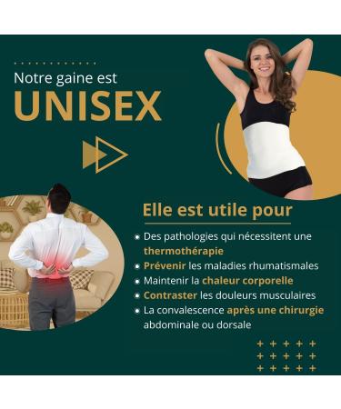 Easy8 - (White L Men's Wool Lumbar Belt Men's Abdominal Belt Women's Lumbar Belt Women's Abdominal Belt Flat Stomach Sle - Buy Online on GoSupps.com