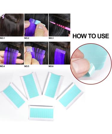 Hair Super Tape Set Double-Sided Super Tape Tab for Tape-in Hair Extension Replacement Pre-Cut Super Tape For Skin Weft - Buy Online on GoSupps.com
