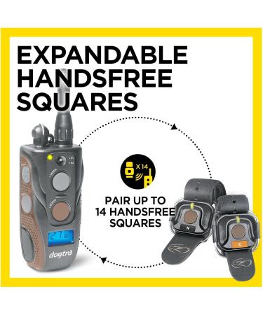 Dogtra Canada ARC HANDSFREE Plus Boost and Lock Remote Dog Training E-Collar HANDSFREE Square Waterproof 1.2KM Range 1 Dog Expandable System Medium Large Dogs with CA Warranty ARC Handsfree Plus B&L - Canada Warranty - Buy Online on GoSupps.com