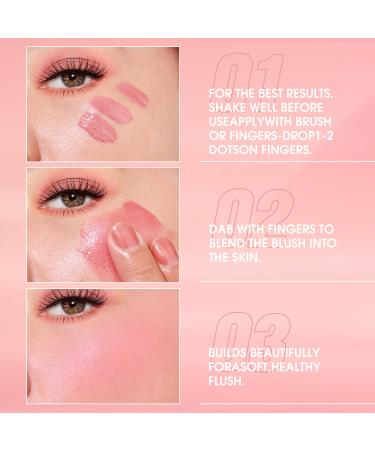 Buy Wangen Gel Cream Liquid Rouge #108 - Soft Breathable Long-lasting Skin Tint Makeup - Natural Look | International Shipping - Buy Online on GoSupps.com