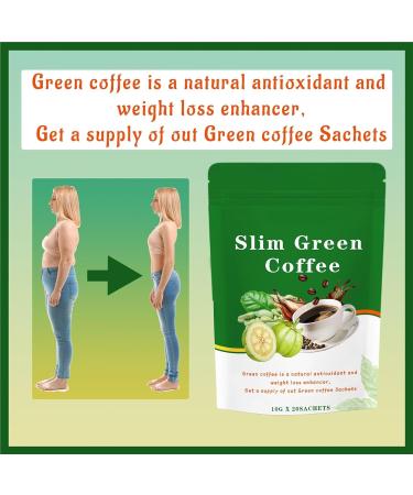 KLYso Natural Herbal Coffee with Green Coffee Instant Slimming Coffee Weight Management Support Quick Dissolve Healthy Drink2PCS - Buy Online on GoSupps.com