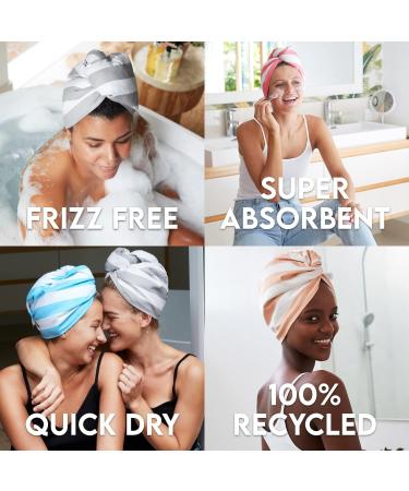 Dock & Bay Turban Towel - Super Absorbent Quick Drying - Malibu Pink - Ideal for Home & Beach - One Size - Buy Online on GoSupps.com