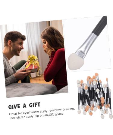 VINTORKY 24pcs Eye Shadow Applicator Smudge Eye Brush Eyeshadow Blending Brush Small Eyeshadow Brush 7cm Colorful - Buy Online on GoSupps.com