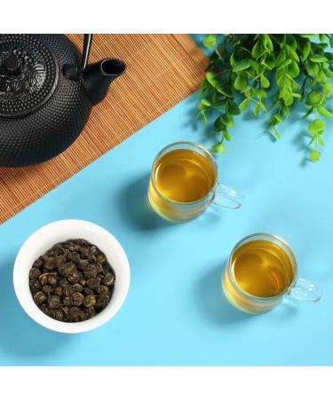  GOARTEA GOARTEA 50g/1.76oz Premium Grade Jasmine Pearls Jasmine Tea Jasmine Green Tea Jasmine Green Tea Jasmine Green Tea - Buy Online on GoSupps.com