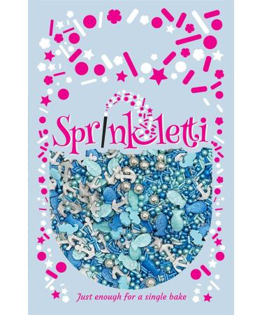 Kids Themed Sprinkletti Mixes - Set of 4 Pouches for Cake Toppers - 4x30g Edible Cupcake Decorations - Perfect for Secret Santa & Mermaid Parties - Buy Online on GoSupps.com
