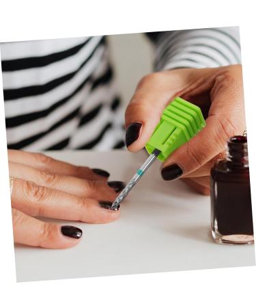 Healeved Nail Polisher Nail Drill Bits Nail Bits for Women Nail Bits for Nail Drill Manicure Drill Bits Manicure Art Drill Bits Manicure Accessories Manicure Nail Bits Nail Art Tools 7.00X1.30X1.30CM Green - Buy Online on GoSupps.com