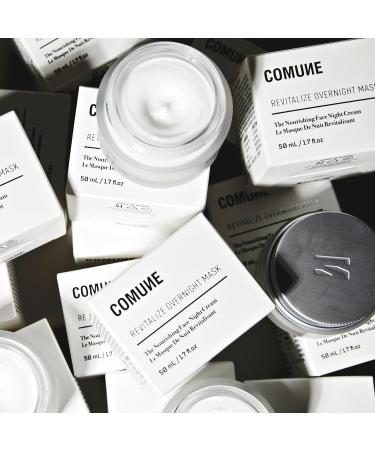 COMUNE Revitalize Overnight Mask - Nourishing Night Cream for Deep Hydration & Radiant Skin | Anti-Aging Solution for All Skin Types | 50 mL - Buy Online on GoSupps.com