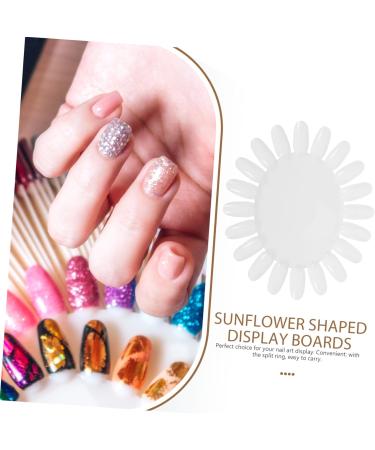 minkissy 2 Sets Nail Art Display Wheel Nail Color Show Card Nail Gel Color Card Nail Wheel Nail Display Wheel Manicure Color Card Nail Gel Polish Nail Art Display Board Nail Polish - Buy Online on GoSupps.com