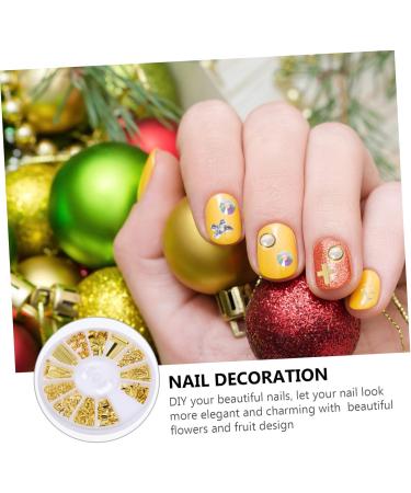 POPETPOP Calcomanias Para U as 18 Boxes Nail Art Accessories Nail Rhinestones Nail Art Stickers Nail Art Decoration Moon Heart Nail Art Nail Monomer Dish Nail Supplies Plastic Manicure - Buy Online on GoSupps.com