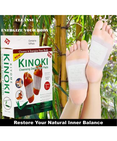 Hubbering Kinoki 5-Day Detox Footpads for Overall Wellness - Buy Online on GoSupps.com