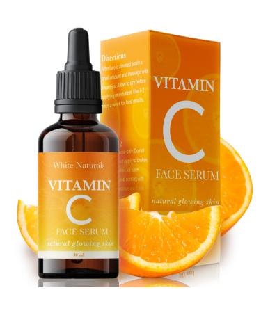 Pure Vitamin C Facial Serum Anti Aging Face & Eye Serum Hydrating Reduce Dark Spots Fine Lines Wrinkles and Sun Damage Brightening Serum for Glowing Skin