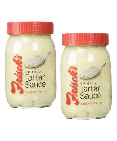 Frisch's Sauce Tartar Original, 2 Pack 16 Fl Oz (Pack of 2)