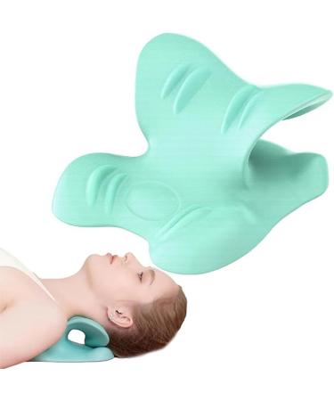 Shakven Neck Support Pillow Ergonomic Neck Stretcher with C-Curve Pillow Design - 2 Stretching Modes Traction Equipment Enhanced Comfort for Family Friends Colleagues - Buy Online on GoSupps.com