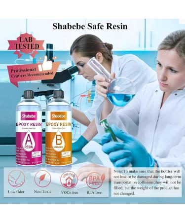 32oz Epoxy Resin Kit - Crystal Clear, No Yellowing, Self-Leveling, Easy Mix - Ideal for DIY Jewelry Making - Art & Crafting Resin (32oz) - Buy Online on GoSupps.com