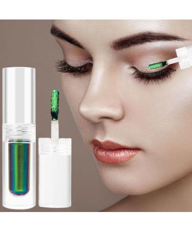 Chameleon Eyeshadow - Intense Pigment Chameleon Eyeshadow Liquid Eyeshadow - Long-Lasting Liquid Highlighter Shimmer Eye Makeup for Multichrome Eye Looks Coatuiyo - Buy Online on GoSupps.com