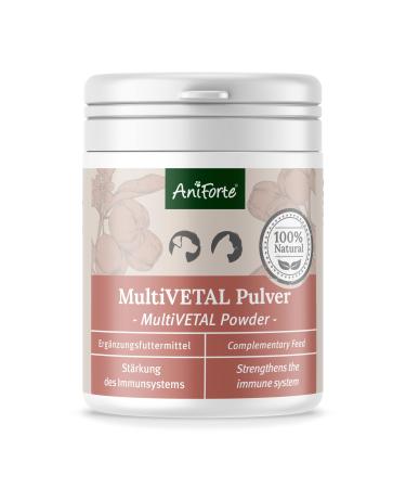 AniForte MultiVETAL Multivitamin Powder for Dogs Cats 100g - Vitamins minerals and natural nutrients for an optimal intake support of natural defenses