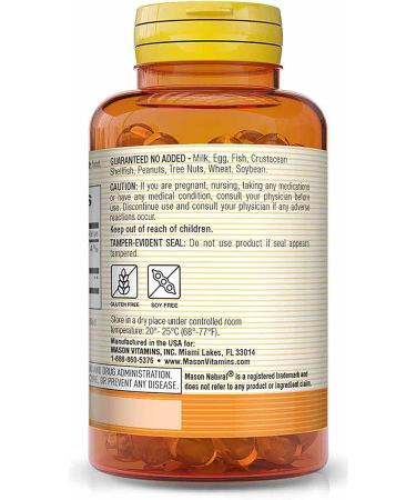 MASON NATURAL Lutein 6mg antioxidant softgels Cholesterol Free - 60 Ea - Buy Online on GoSupps.com