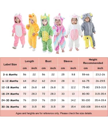 Baby Girls Toddler Hooded Fleece Sleepsuit Onesie | Pink Flannel Pyjamas Jumpsuit 12-18 Months - Buy Online on GoSupps.com