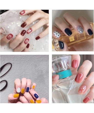 NICENEEDED 12 Sheets Nail Art Stickers Strips Self-Adhesive Full Wrap Nail Polish Stickers Manicure Decoration Kit With 1Pc Nail File For Women Girls Nail DIY(Style 3) - Buy Online on GoSupps.com