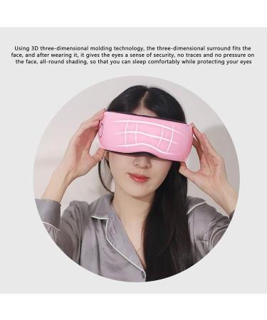 Yumili Eye Massage Device - Rechargeable USB Heated Eye Massager with Multi-Frequency Vibration & Hot Compress | Eye Care Device in Pink - Buy Online on GoSupps.com