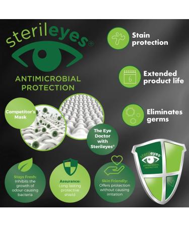 Eye Doctor Sterileyes Hot & Cold Compress for Dry Eye, Blepharitis & MGD - Includes 6 Wipes - Antibacterial Treatment Pack - Buy Online on GoSupps.com