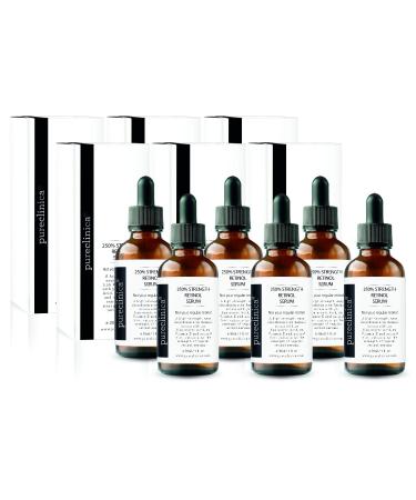 250% Strength Retinol Serum (2.5%) (with 5% HA and 2% Vitamin E) 30ml / 1 fl oz (6 bottles)