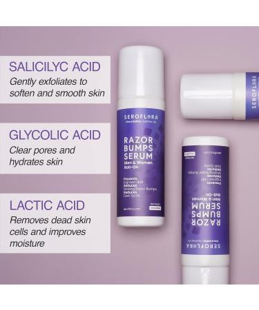 Butt Acne Cream & Razor Bump Serum Helps Reduce the Look of Ingrown Hairs, Bumps & Redness Post-Shave & Waxing Skin Comfort - Bundle - Buy Online on GoSupps.com