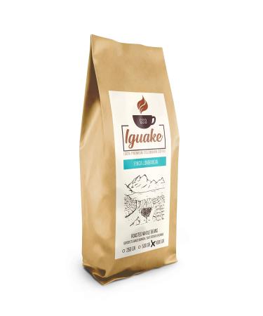 Iguake GSD Iguake Coffee 1000g | Premium Whole Bean Coffee 100% Arabica from Colombia | Family-owned business - Single origin coffee beans - Sustainable clean plantation in the highlands - Powerful aroma
