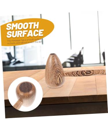 Gleavi 5-Stroke Wooden Massage Hammer Back Massage Device for Trigger Point Therapy 5-Piece Wenge Wood Set 43x8cm - Buy Online on GoSupps.com
