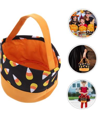 Holibanna 1pc Handbag Candy Bags Baskets for Kids Basket for Kids Polyester Bag Pumpkin Child Decorate - Buy Online on GoSupps.com