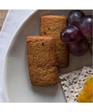 PAGESA - Wholemeal Mantovanes | Fiber-based cookies | Vegan | Wholemeal Mantovanes with brown sugar | Egg-free and lactose-free cookies | Source of fiber - Buy Online on GoSupps.com
