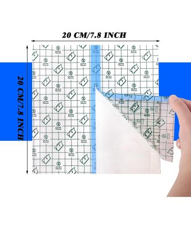 Dialysis Catheter Waterproof Shower Cover - 25 Pieces, Transparent Peritoneal Dialysis Accessories Protector for Swimming & Tattoo Dressings - 7.87 x 7.87 Inches - Buy Online on GoSupps.com
