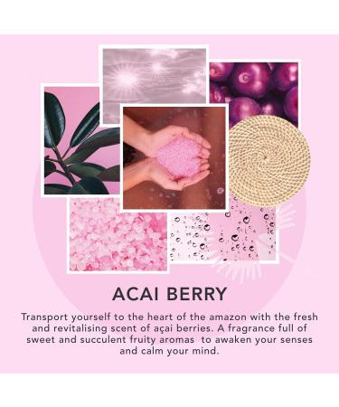 Sunday Rain Acai Berry Body Scrub 8.8 oz - Exfoliate & Refresh Your Skin - Buy Online on GoSupps.com