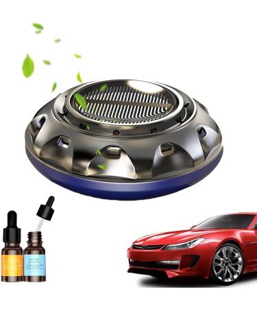 Higyee Solar-Powered Auto Fragrance Diffuser - Durable Car Air Freshener & Home Decor | Stylish Blue Dashboard Essential - Buy Online on GoSupps.com