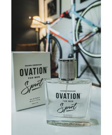 Ovation for Men Sport by Shawn Crenshaw Classic Easy Wear Casual Daytime Cologne Fragrance Eau de Parfum 50ml (1.7 fl. oz.) - Buy Online on GoSupps.com